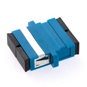 China FTTH SC Male LC Female Duplex Fiber Optical Adapter With Flange Hybrid Adapter 10 on sale