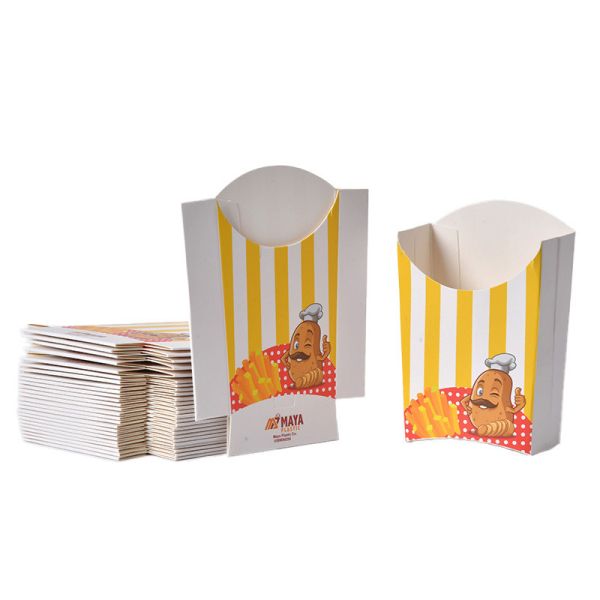 Quality Custom Recyclable French Fries Carton Food Package Boxes Packaging wholesale