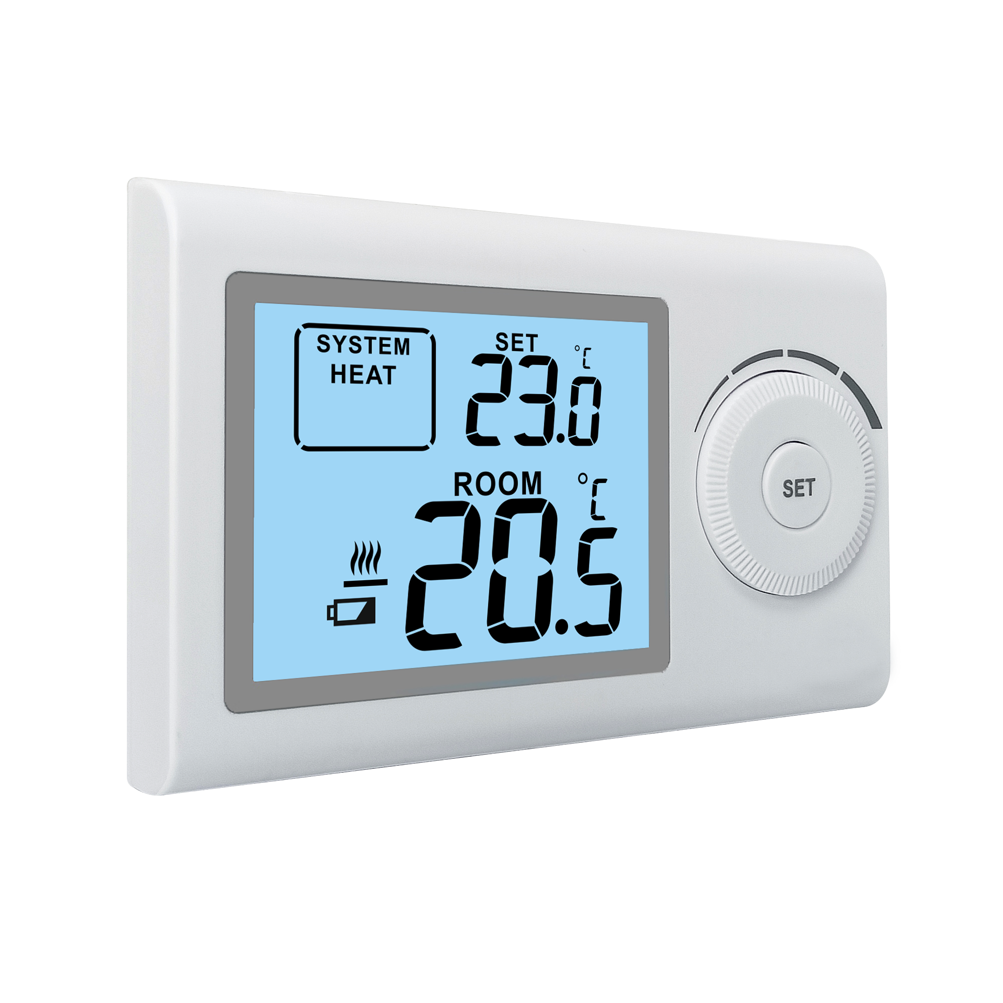 Energy Saving LCD Display Digital Room Thermostat with Non Programmable Function