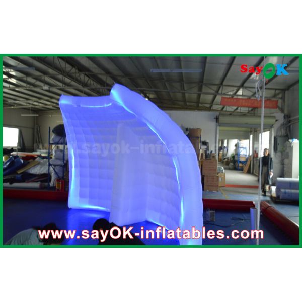 Inflatable Photo Booth Rental 17 Colors Changeable Inflatable Party Photo Booth Wall For Take Picture