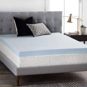 2 Inches Memory Foam Mattress Topper High Density Base For Durability / Support