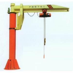Jib Lifting Equipment Electric Swivel Crane Q235 Material 0~8m/min