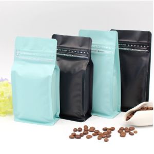 Non Printed 8 Side Seal 0.12mm VMCPP Aluminium Foil Standing Pouch