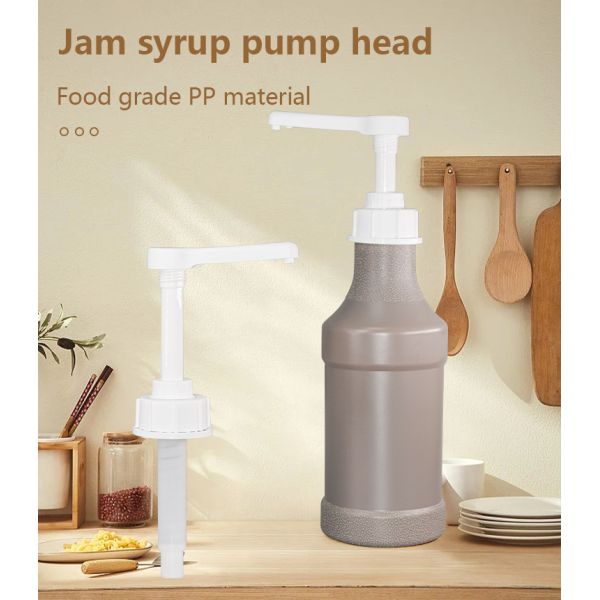 UKPACK'S 54-410 Plastic Sauce Pump 10ml 15ml 20ml 30ml Food Grade Dispenser Pump