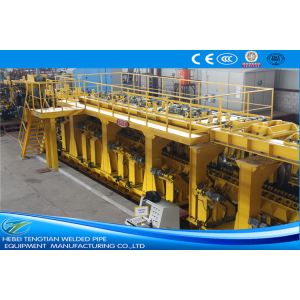 High Frequency Welded Pipe Mill 254-508mm Round ERW 25m/min
