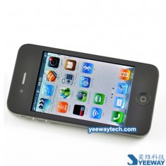W406 cheap built in battery and 4GB iphone 4 copy with itunes and appstore icon