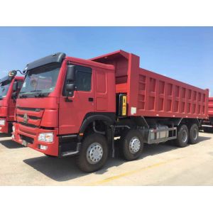 Sinotruk HOWO 50 Tons 8*4 Dump Tipper Truck For Mineral Material Transportation