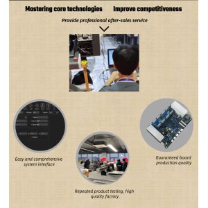 UV Flat Panel Textile Print Network Port Tx600 Four Head Printer Board Inkjet