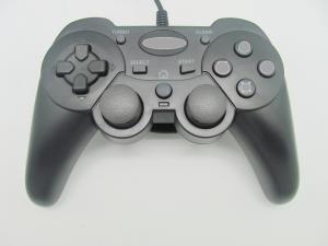 Cheap 3 In 1 ABS Vibration Wireless USB Game Controller For PC / P2 / P3 Gamepad for sale