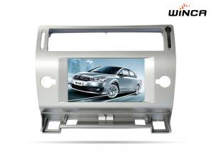 Cheap Double Din Car Multimedia player DVD stereo for Peugeot c4 with Capacitive Screen for sale
