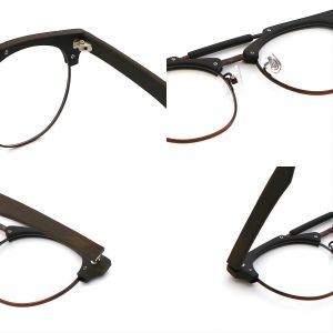 Cheap And Fine Imitation Wood Acetate Optical Glasses Frame MR 0366
