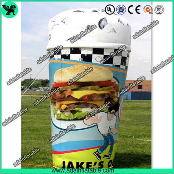Customized Advertising Inflatable Icecream Cup Replica Model