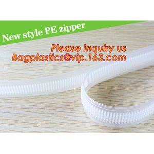PLASTIC ZIPPER, PLASTIC SLIDERS, PLASTIC SEAL, ZIPPER SEAL, SLIDER SEAL