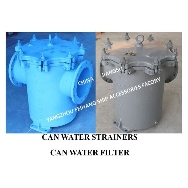 China JIS F7121 5K/10K Flanged Water Filter for Ship Use Marine can water filter 5K-300A