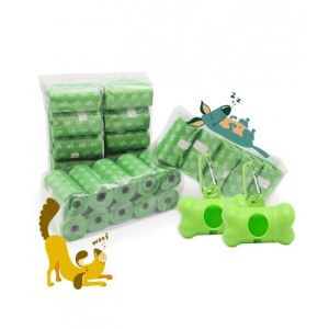 Plastic Compostable Dog Poop Bags Bio Waste Bag PLA PBAT