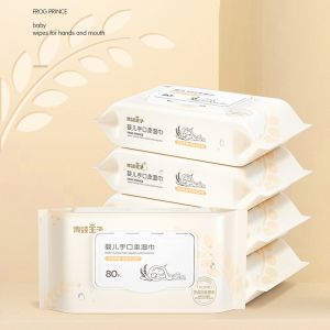 Customized Private Label Unscented Baby Water Wipes Natural Fabric Biodegradable