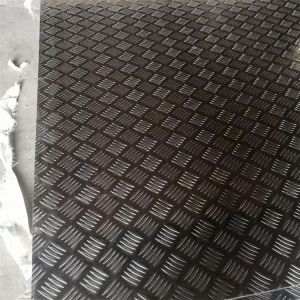 Three rib pattern 1060 embossed aluminum plate