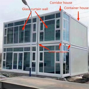 Galvanized Light Steel Frames Steel Structure Prefabricated Insulated Container