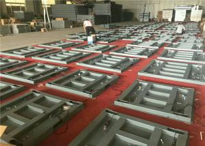 Cheap 4 Load Cells Low Profile Floor Scale , Warehouse Floor Scale External Calibration for sale