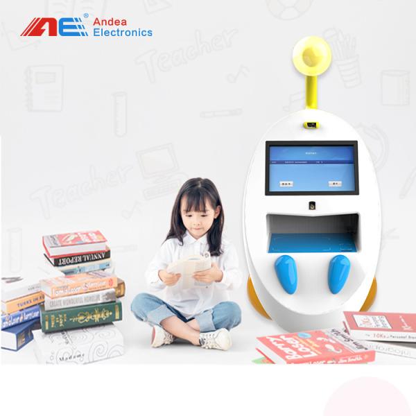 Quality 15'' Book Borrow And Return RFID Kiosk Machine With Thermal Printer RFID In Library Self Service Kiosks wholesale