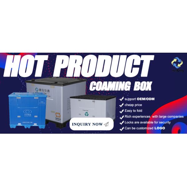 auto pack plastic pallet box industries size custom storage coaming box for cargo storage automotive packaging