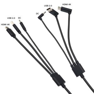 HDMI 4K USB 3.5MM DC VR Cable HTC VIVE 3-in-1 Cable for VIVE VR Headset