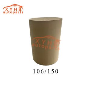 Cheap Ceramic Carrier Automobile Exhaust System Filter Element Euro 1-5 Model 106 X 150 for sale