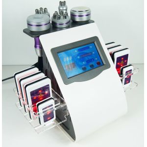 RF Weight Loss Laser Cavitation Machine 6 In 1 110V 220V 40 KHz