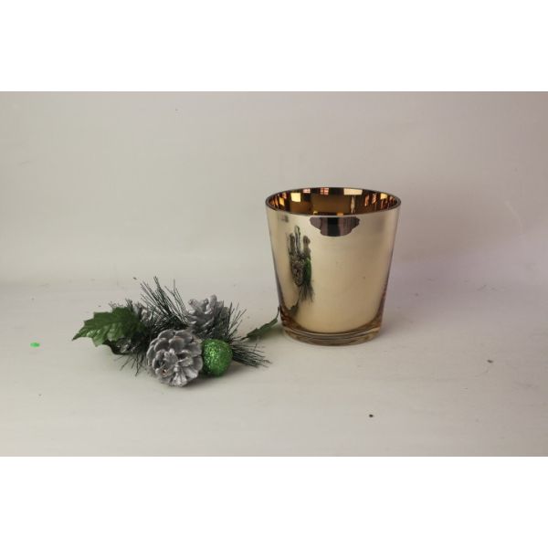 Handmade Glass Candle Holder