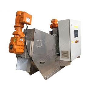 Food Industry Sludge Filter Press Machine Mobile Screw Press Dehydrator
