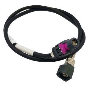 China GPS Bluetooth HSD Pigtail Coaxial Cable , 4 Pin LVDS FAKRA Coaxial Cable Assemblies on sale