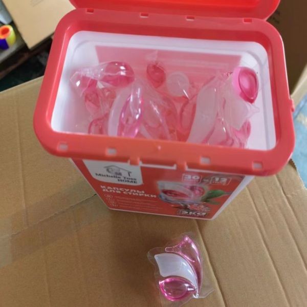 Quality 30 Boxed OEM Laundry Detergent Pods Clean Fragrant Decontamination And Mite Removal wholesale