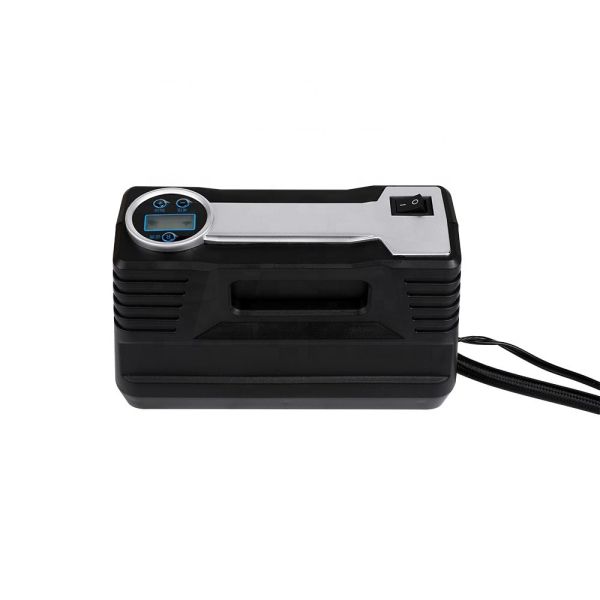 Quality Single 16mm Cylinder 12V Mini Digital Monitor Car Bicycle Bike Air Pump Tire Inflator wholesale