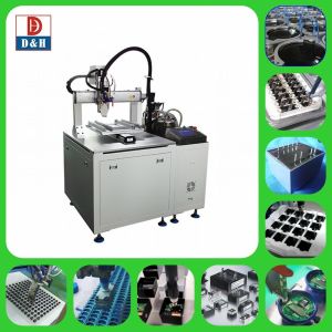 Two Component Glue Type PU Potting Equipment Automatic Glue Machine for