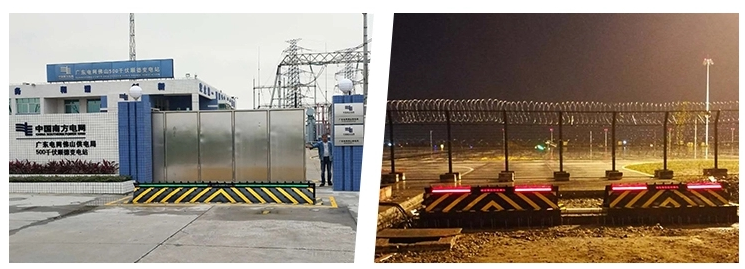 Anti Terrorist Hydraulic Road Blocker System High Level Security Protection 3.7KW 380v