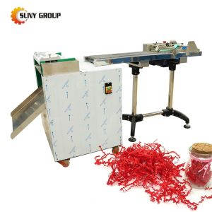 Space-Saving Crinkle Paper Cut Machinery for Paper and PP Shredding in Small