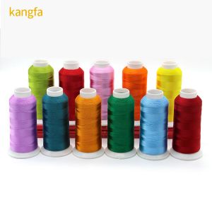 Industrial Embroidery Sewing Thread 40s/2 5000m High Temperature Resistant 75d