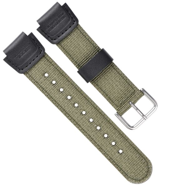 Quality Luxury 20mm Canvas Strap Watch Band sailcloth With Extenders wholesale