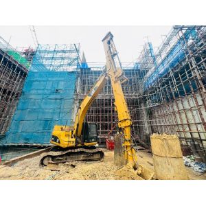 30M Digging Depth Excavator Telescopic Arm For 35T Excavator With CE Certificati