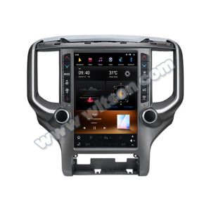China 12.1 Screen Tesla Vertical Android Screen For Dodge Ram 1500 2500 3500 2018-2020 Car  Stereo on sale