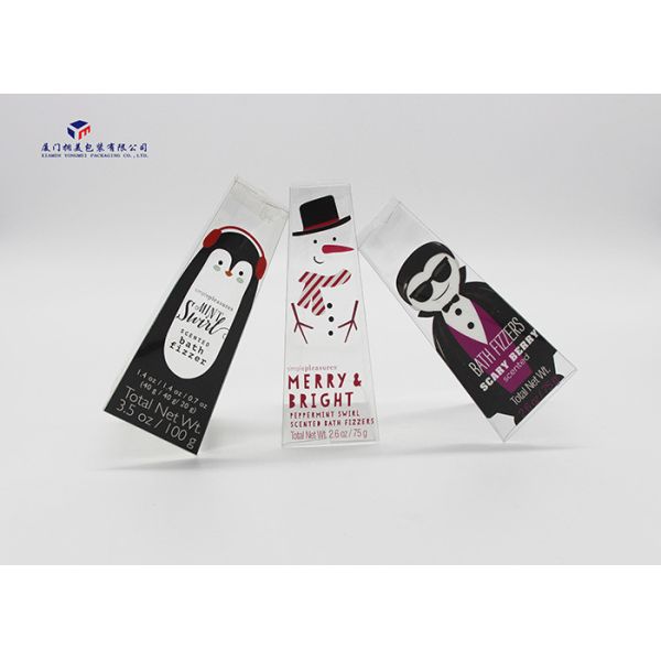 Cosmetics Trapezoid Hard Plastic Box Packaging Hand Lock Bottom Height 11.8cm