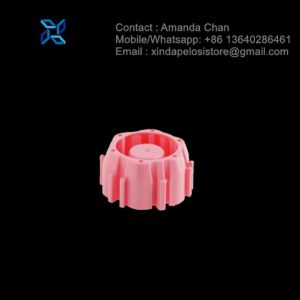 Custom Size Mushroom Shape Spout With Anti Choke Child-Resistant Baby Cap For