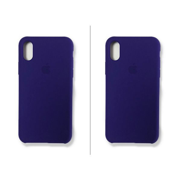 Refreshing Cell Phone Silicone Cases iPhone X Back Case 1.2 - 1.4mm Thickness