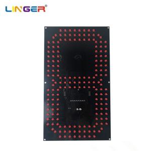 Cheap 12 Inch LED Digital Board 7 Segment Digit Of Leds In Red Color Wide View Angle for sale