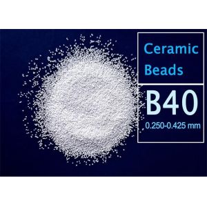 Wet sandblasting media Ceramic Bead B40 250-425μm for titanium alloy surface