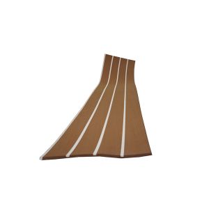 Part Yacht Deck Length 25meters Strong Weather-Resistant PVC Ship Decking