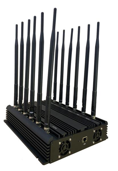 Quality Optional IoT Smart Management Software Control EST-804F12 12 Bands Cell Phone 2G 3G 4G 5G WIFI Signal Jammer wholesale