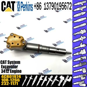 Diesel Common Rail Injector 4CR01974 2321171 For Caterpilliar 3412E Engine D9R