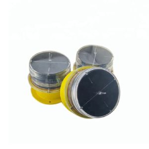 Waterproof Visibility 3.5NM Solar Power 12V Red Marine Navigation Lantern