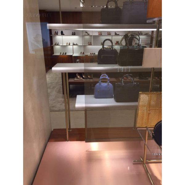 Customized Height Metal Coil Drapery Corrosion Resistant With Anodized Finish